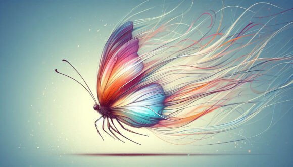 Capture Ephemeral Motion: Butterfly Dancing in the Wind Motion Blu