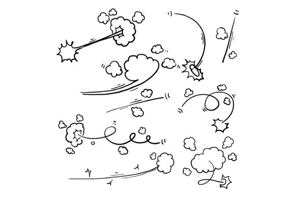 Doodle Smoke Trail and Motion Trace: Unleash Dynamic Energy