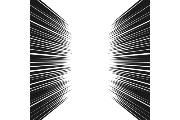 Dynamic Motion Lines: The Art of Speed Stripes
