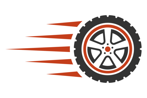 Fast Car Wheel Logo: The Speed Motion Icon That Commands Attention