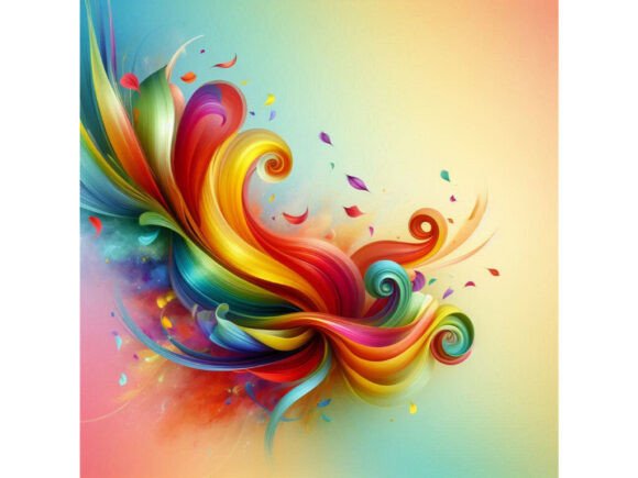 Lined Petals in Motion: Where Elegant Detail Meets Dynamic Energy