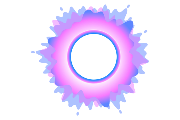 Sound Wave Ring: Motion Design Neon Circ Visuals