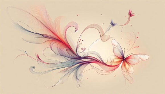 Unveiling Elegant Motion of a Dreamlike Butterfly